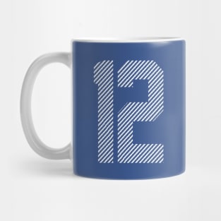 Iconic Number 12 Mug